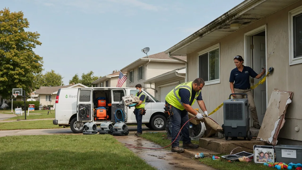 Water Damage Restoration in Greeley, KS near me